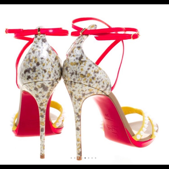🍾🥂SOLD!🥳Christian Louboutin Spiked Sandals - Picture 14 of 14